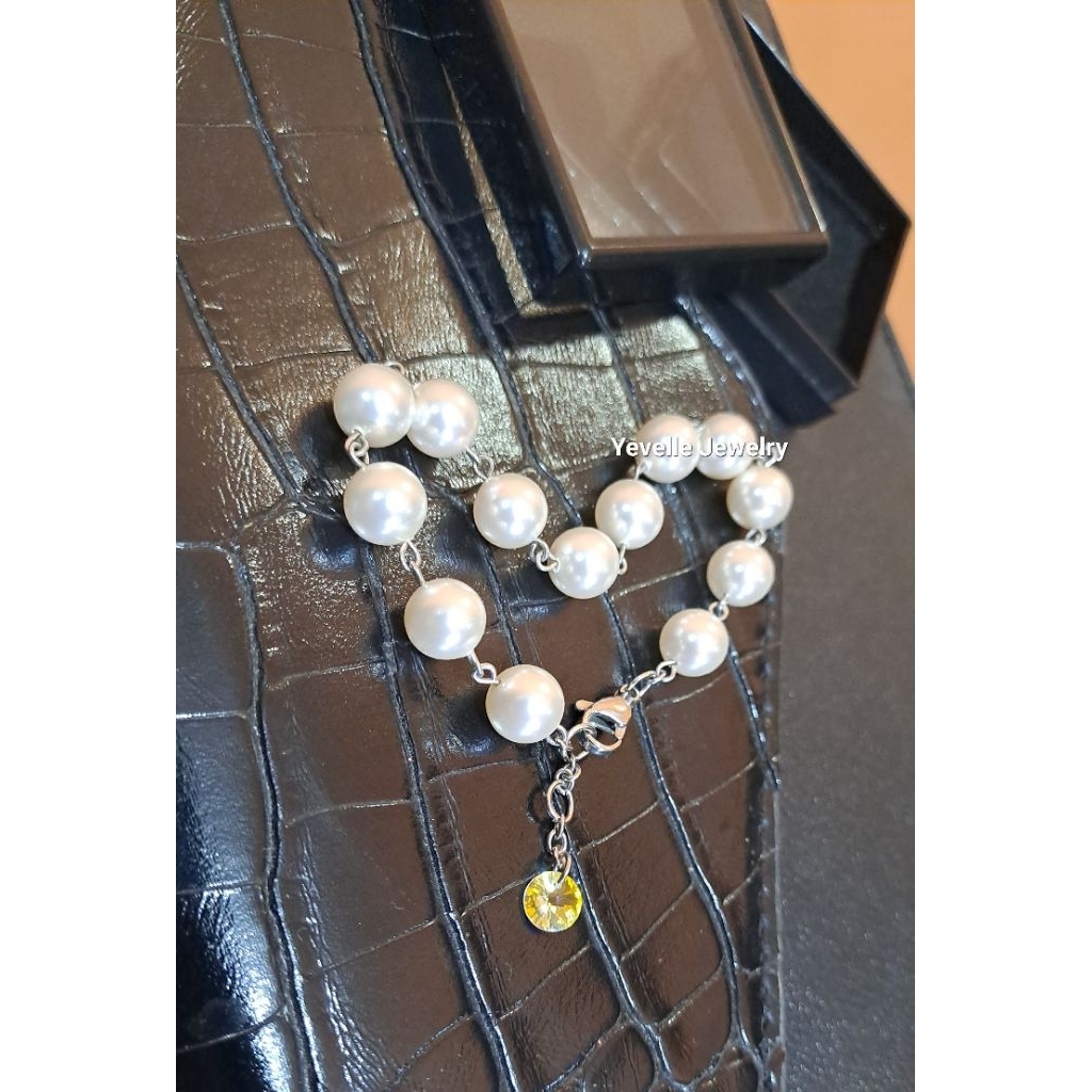 Gelang Mutiara Swarovski 8mm