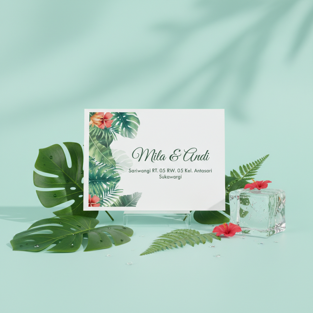 AMPLOP KONDANGAN CUSTOM NAMA MOTIF KECIL LUCU SATUAN