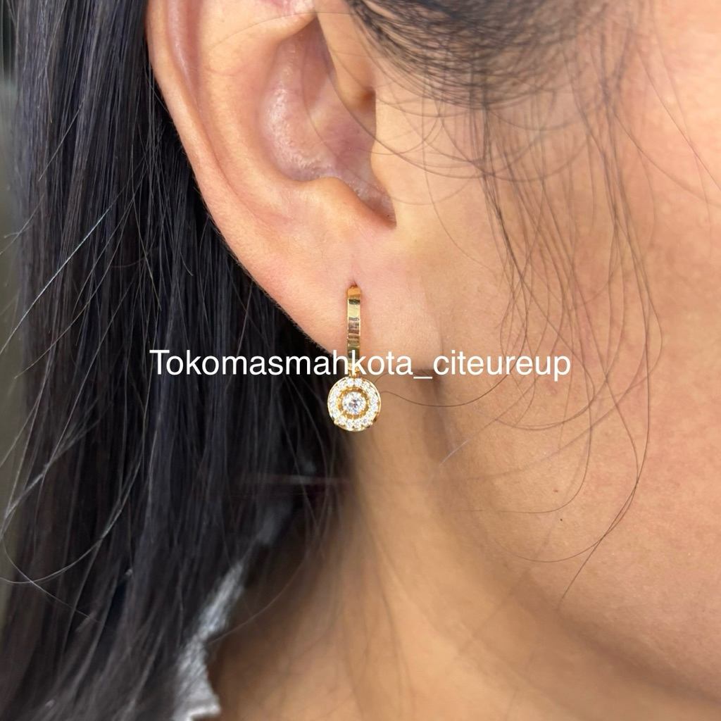 ANTING KLIP ANTING JEPIT DANCING STONE 6K