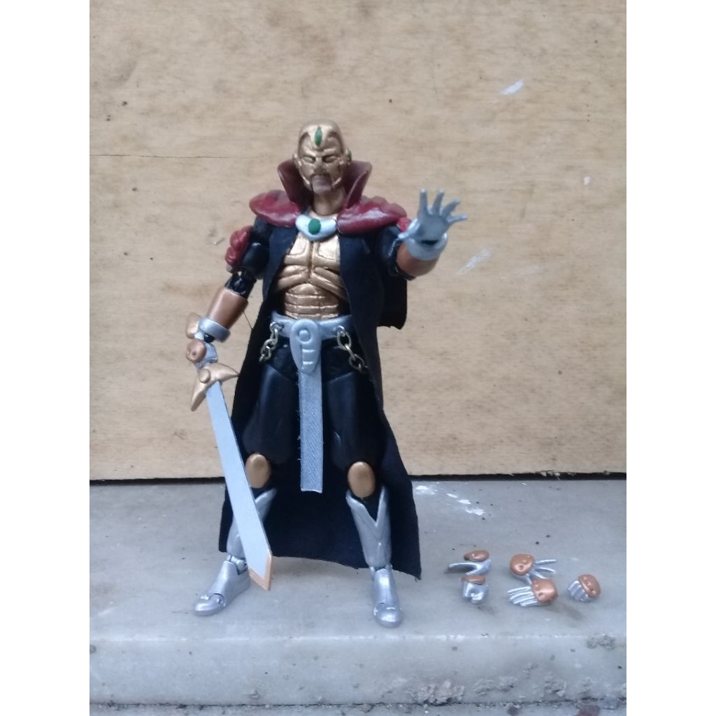 custom shf general jark jack # action figure Kamen rider black RX robo bio villain crisis empire toy