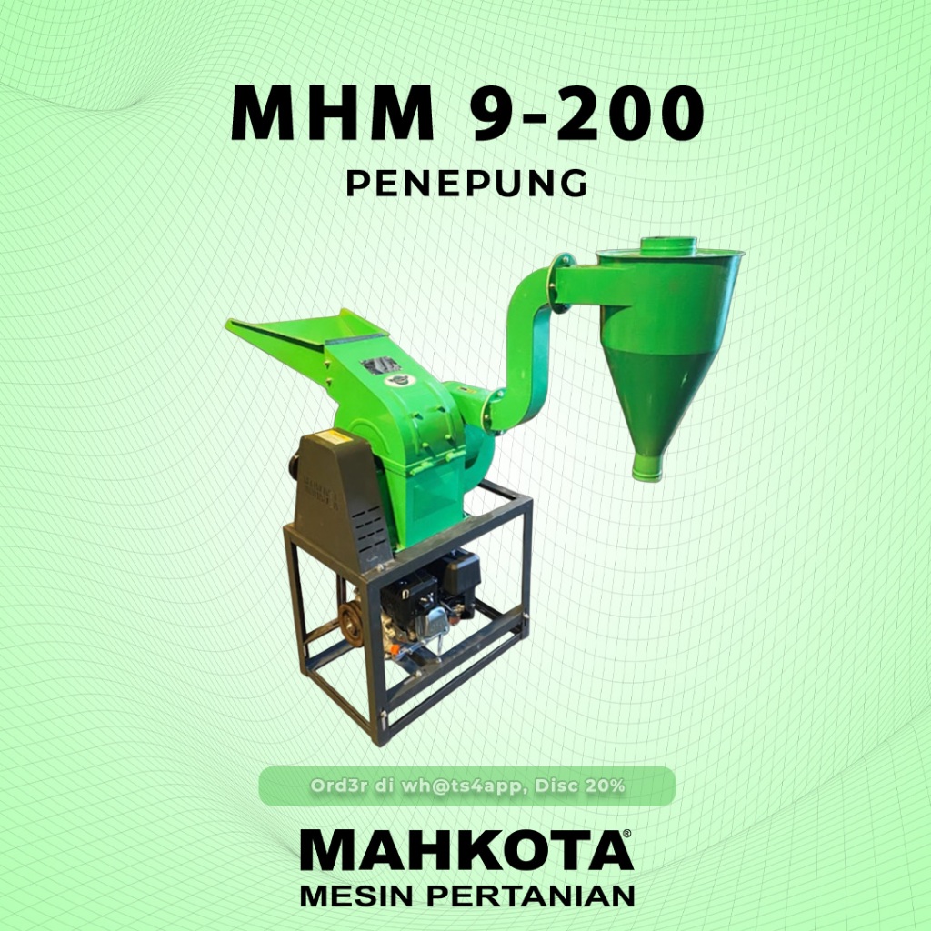 MAHKOTA HAMERMILL| MESIN PENEPUNG MHM 9-200 ( GARANSI RESMI )