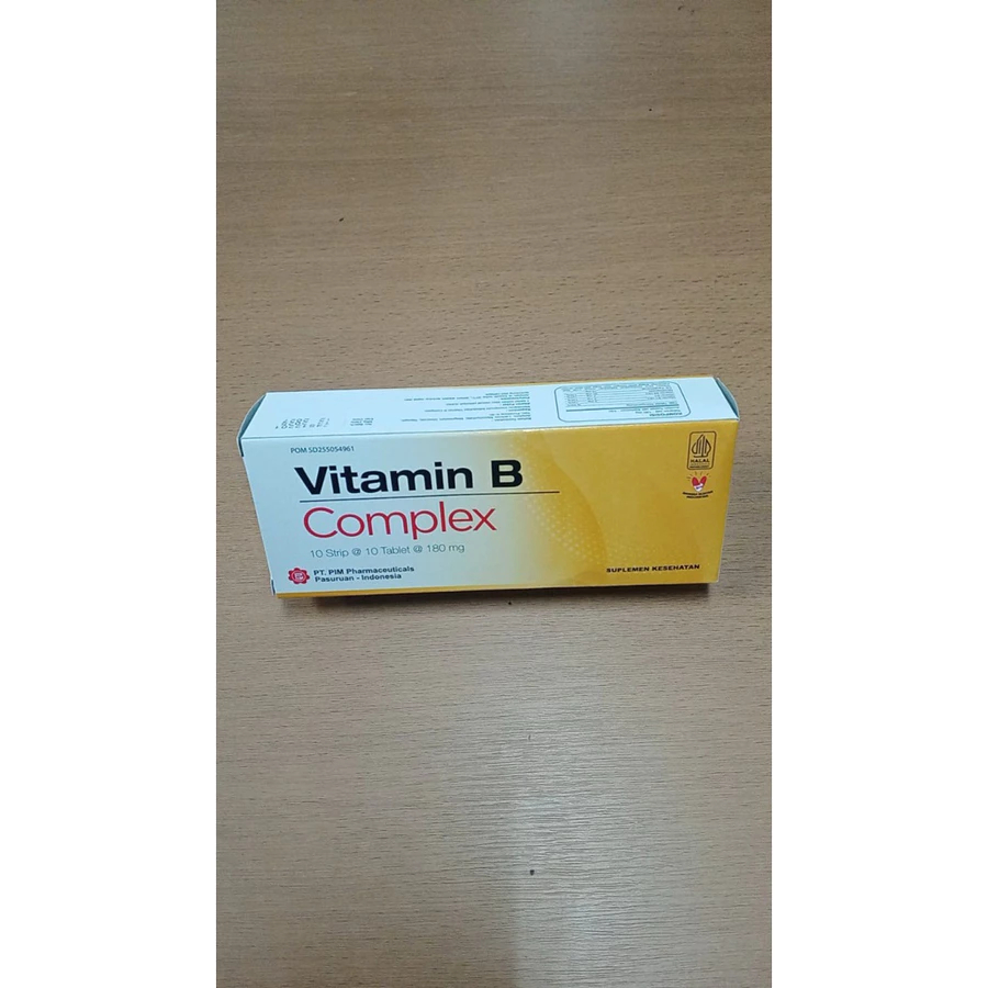 vitamin b complex pim strip 10 tablet