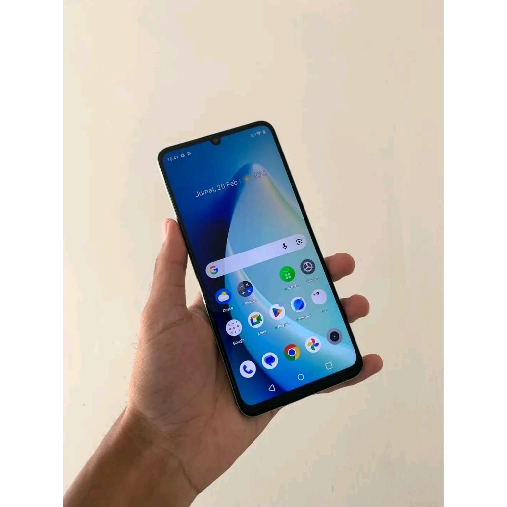 Realme C51 ram 4/64 baterai 5000mah fast cas 33 watt hp cas mulus