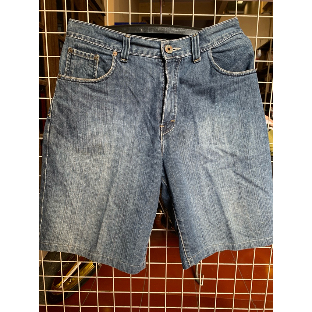 Celana Pendek Jeans FUBU Original - Denim - Size 32