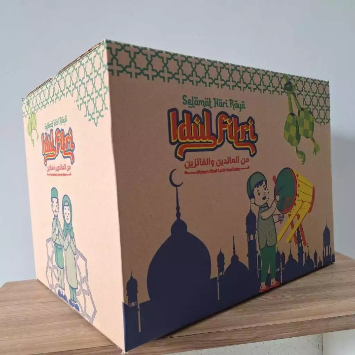 10 Pcs Kardus Lebaran Kardus Hampers Kardus Bingkisan Lebaran Dus Hampers Lebaran Dus Parcel Lebaran