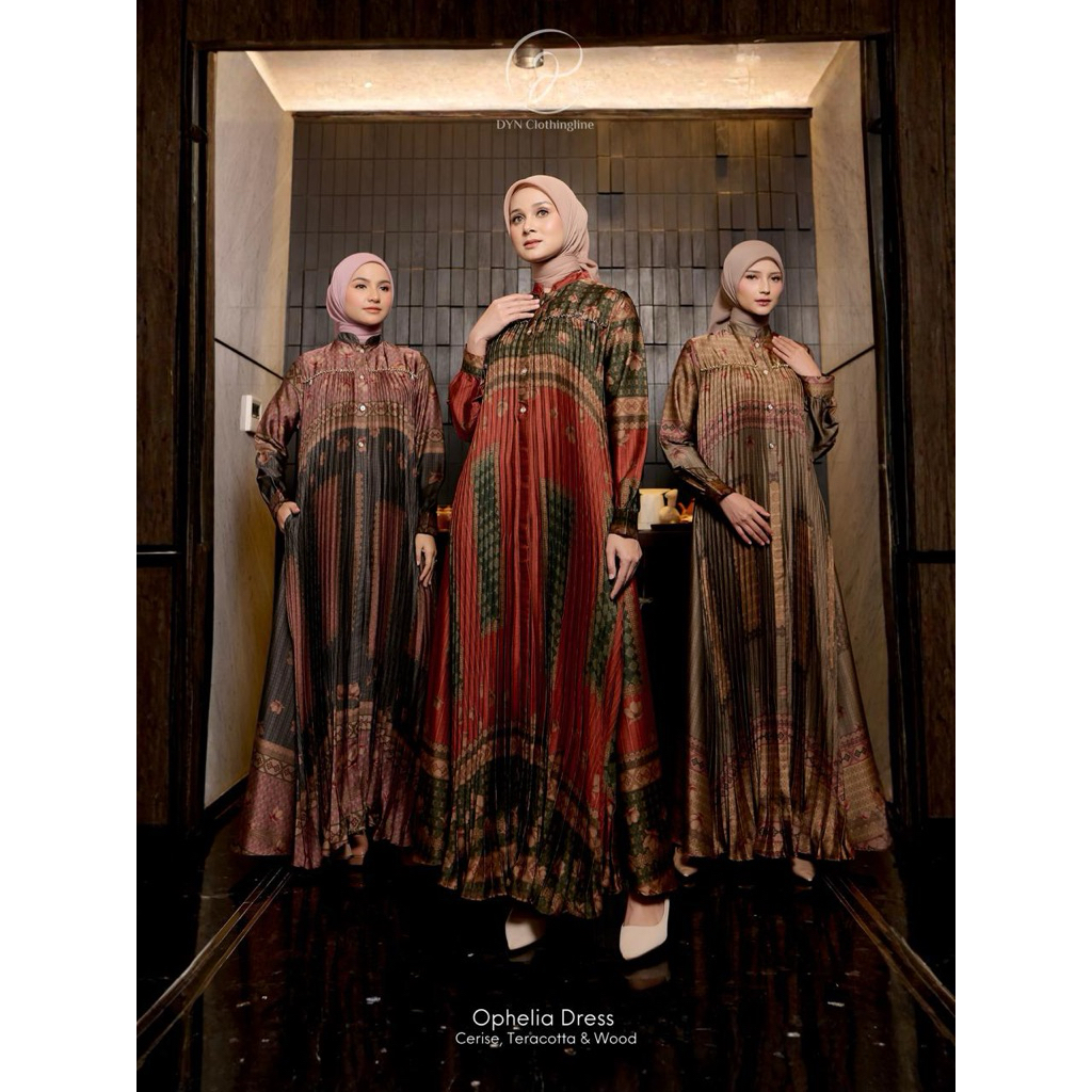 DYN CLOTHINGLINE OPHELIA DRESS / GAMIS DYN PREMIUM SILK