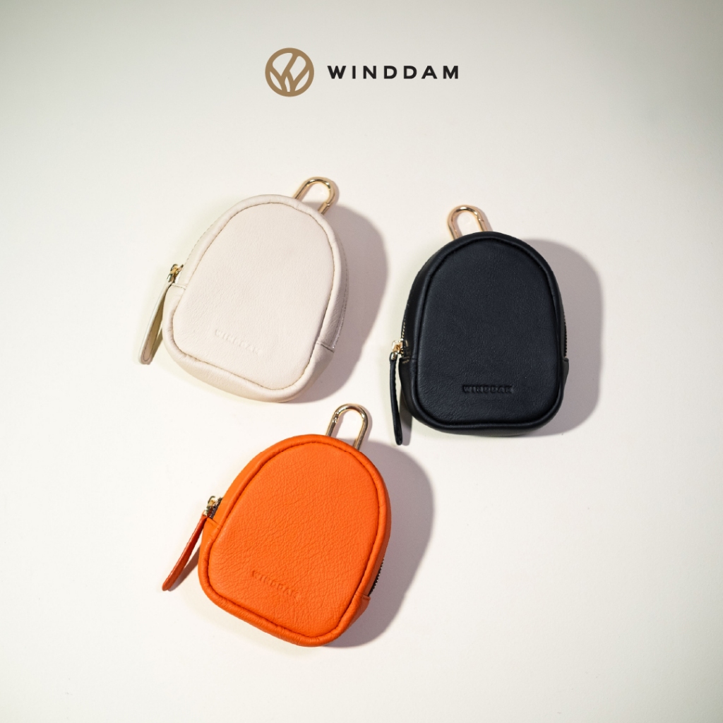 Winddam - Pouch Gantung / Mini Bag / Charm Kulit Asli - Luna