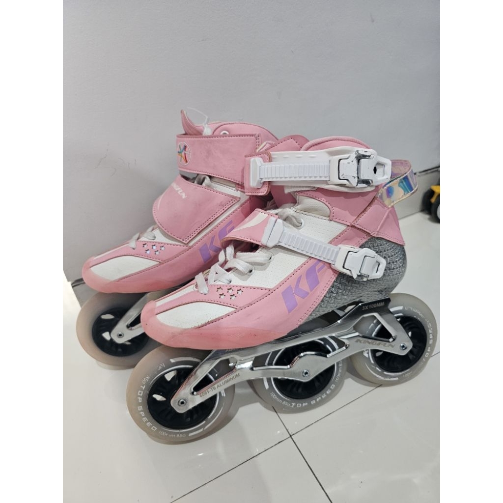 KF Papaya S6 Speed Slalom Second / Inline Skate / Sepatu Roda