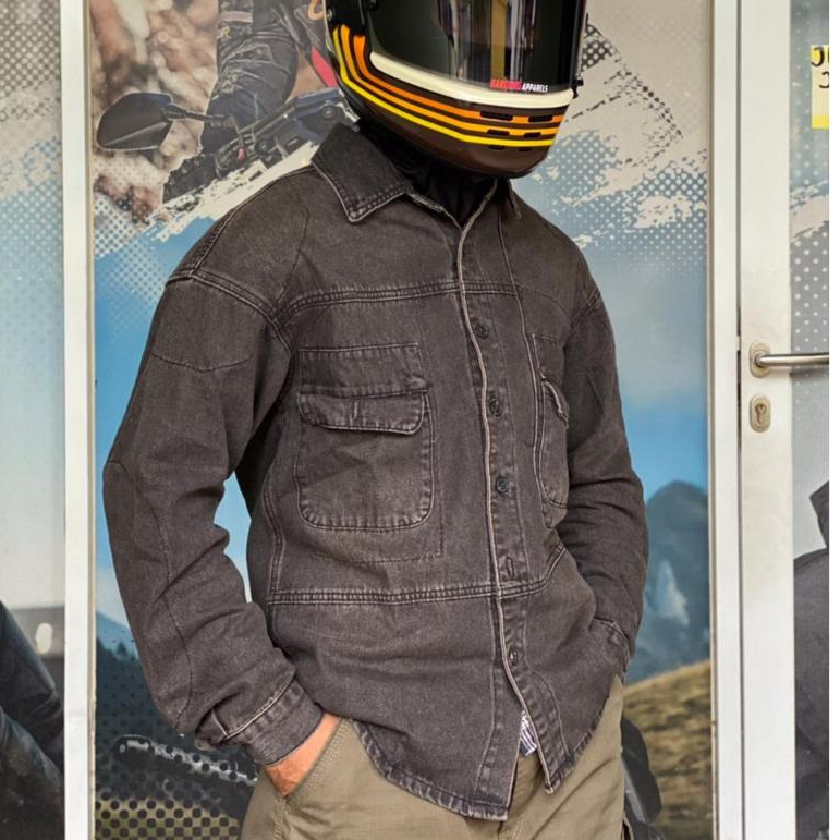 Kemeja Jacket Jeans Volero Jaket Jeans Protector Safety Casual