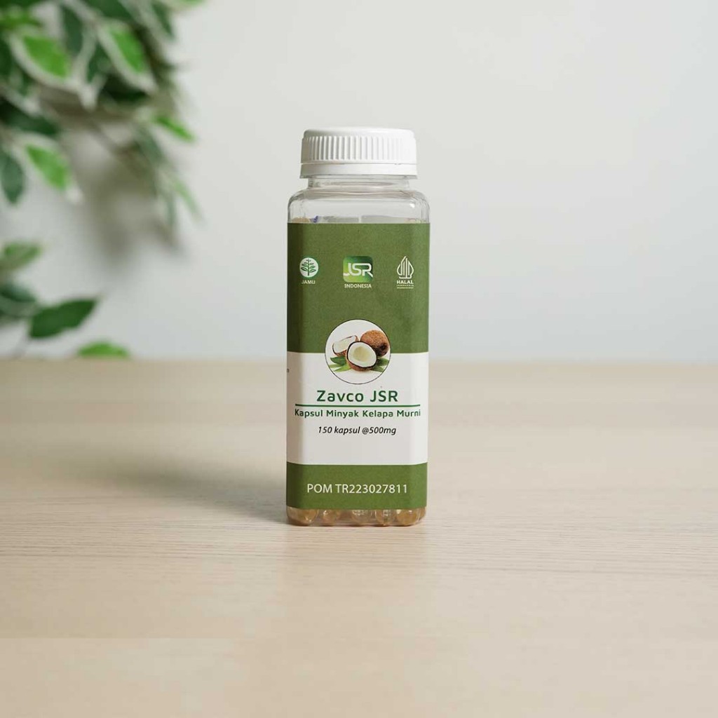 VCO JSR dr Zaidul Akbar 150 Kapsul - Virgin Coconut Oil