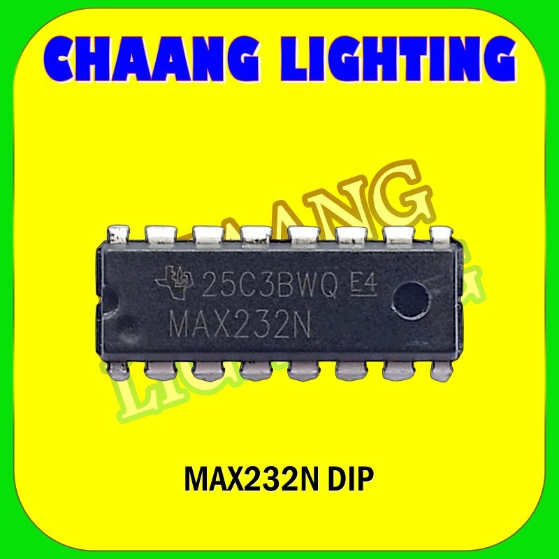 MAX232 MAX232N TI DIP 16 PIN GRADE B IC MAX 232 DIP IC MAX232 MAX 232N