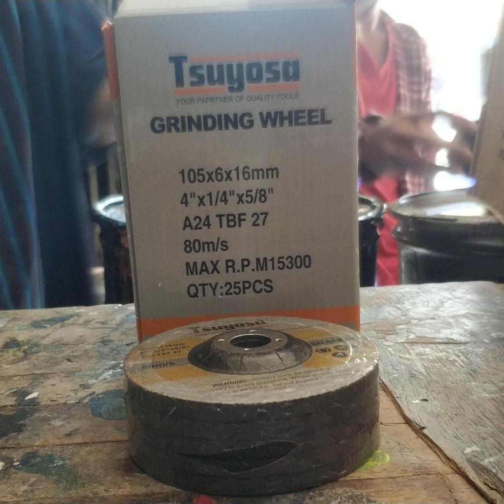 Batu Gurinda poles Tsuyosa 4 inch / Grinding Wheel Tsuyosa 4 inch