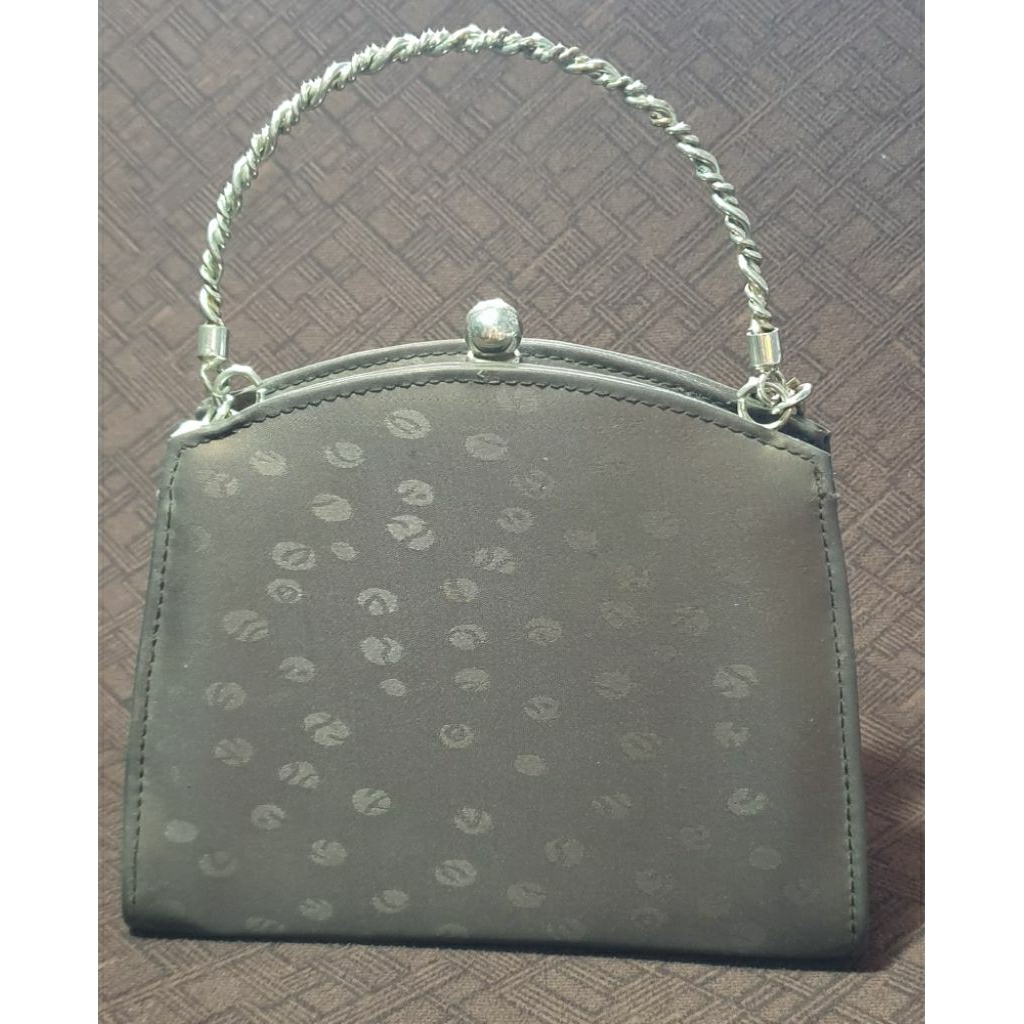 Tas Tangan Sling Bang Handbag Tas Bahu Kondangan Pesta Coklat Brown Clutch Merek Elizabeth Rantai Pr