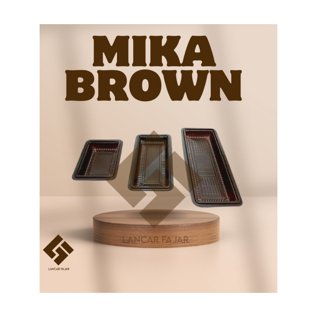 [ECER=10 biji] mika brownies kecil/ mika bento brownies/ mika brownies coklat / Mika Brownies panjan