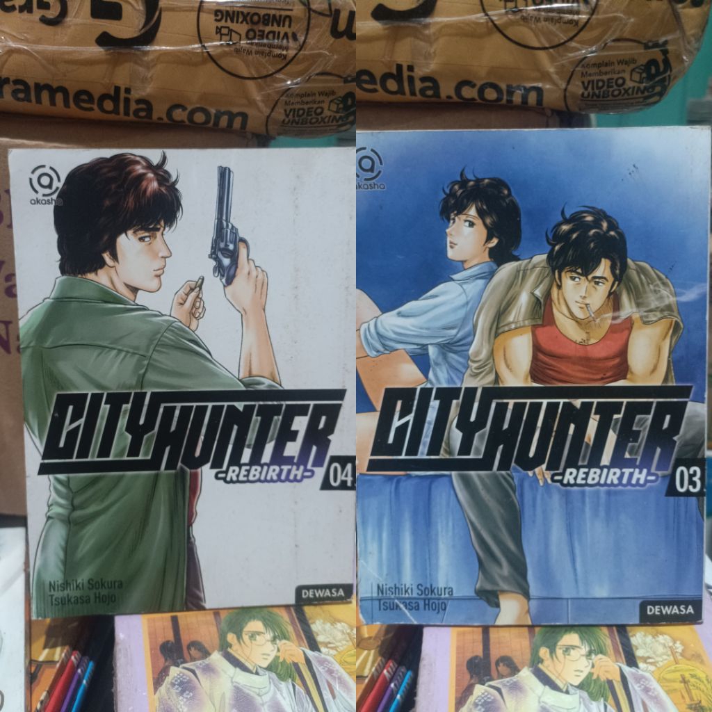 Komik city Hunter Rebirth 3,4 / komik city Hunter vol 3,4