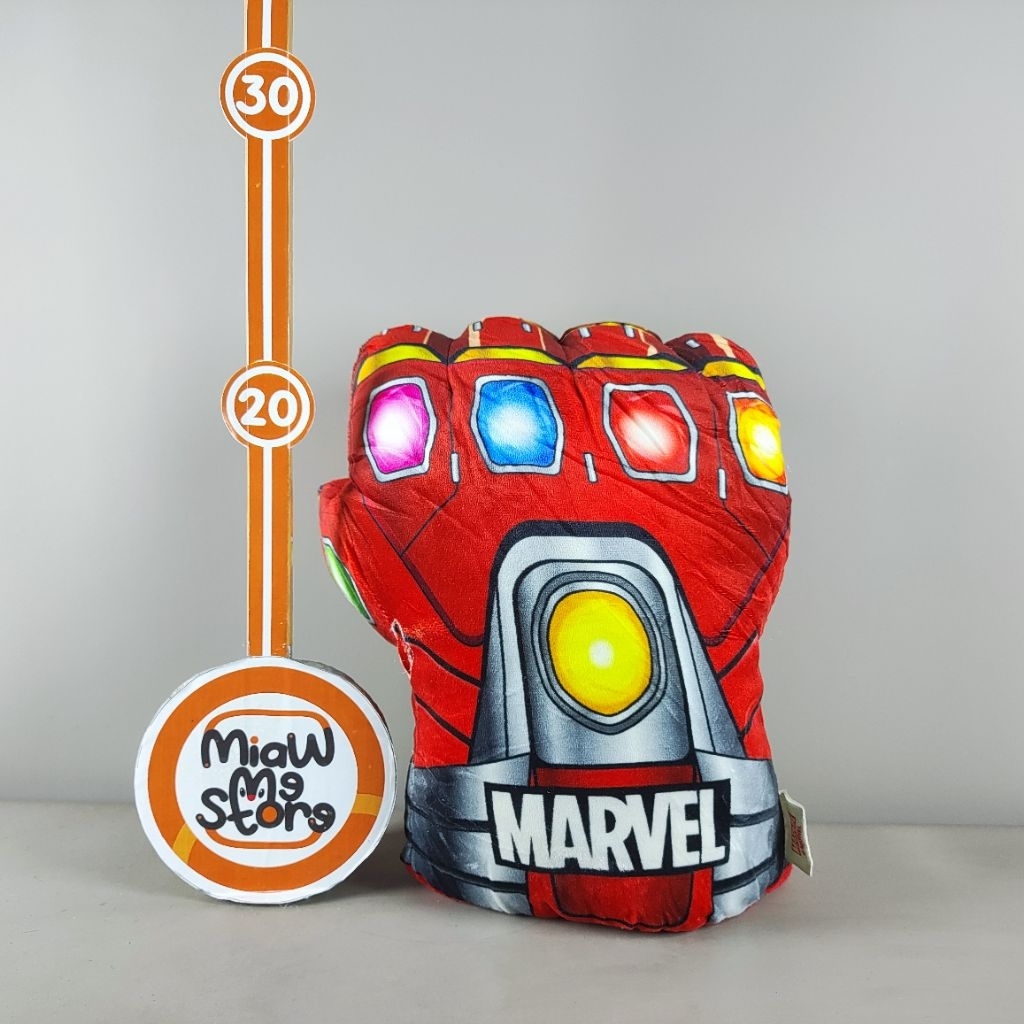 Boneka Thanos Ironman Infinity Gauntlet Original Marvel Plush