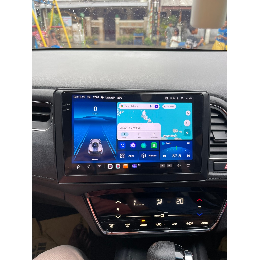 Headunit platinum edition 9" 2K 6/128  Built in Kamera 360 FOR HRV prestige 2019 trajectory actived