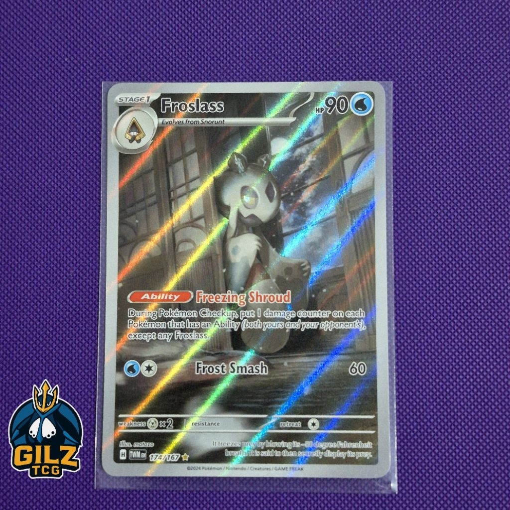 Kartu Pokemon Froslass IR AR 174/167 English