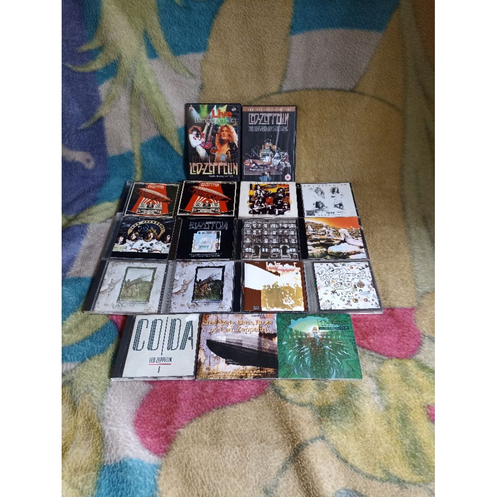 Varian Led Zeppelin Cd Dvd Lokal Import/Usa