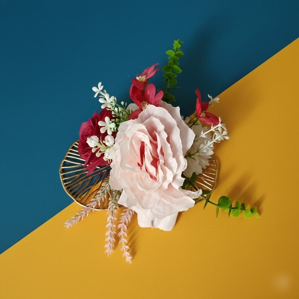 Bunga Hidden Seserahan, Bunga Artificial, Bunga Palsu, Paket Bunga Seserahan, Hias Seserahan