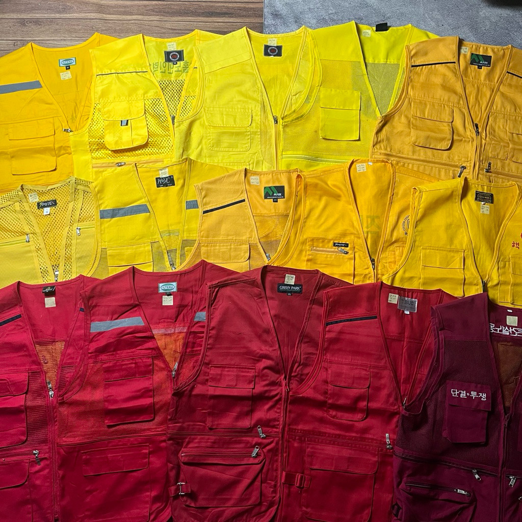 VOL. 2 Vest Tactical / Utility Vest / Fishing Vest / Safety Vest / Journalist Vest / Rompi Taktikal 