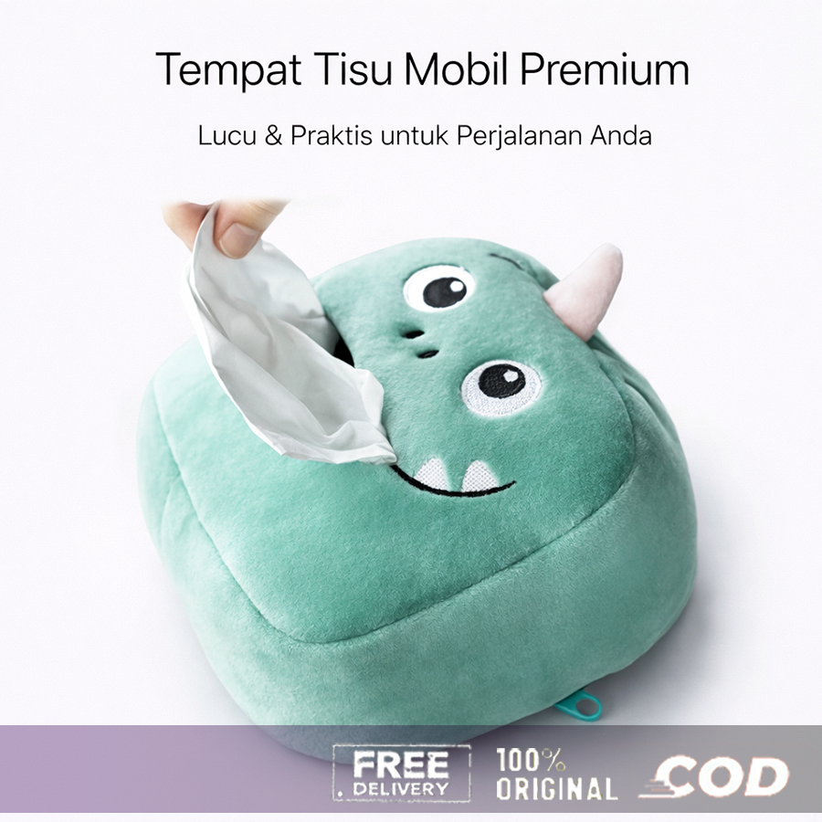 Kotak Tisu Box Kartun Kotak Tisu Mewah Pendek Lucu