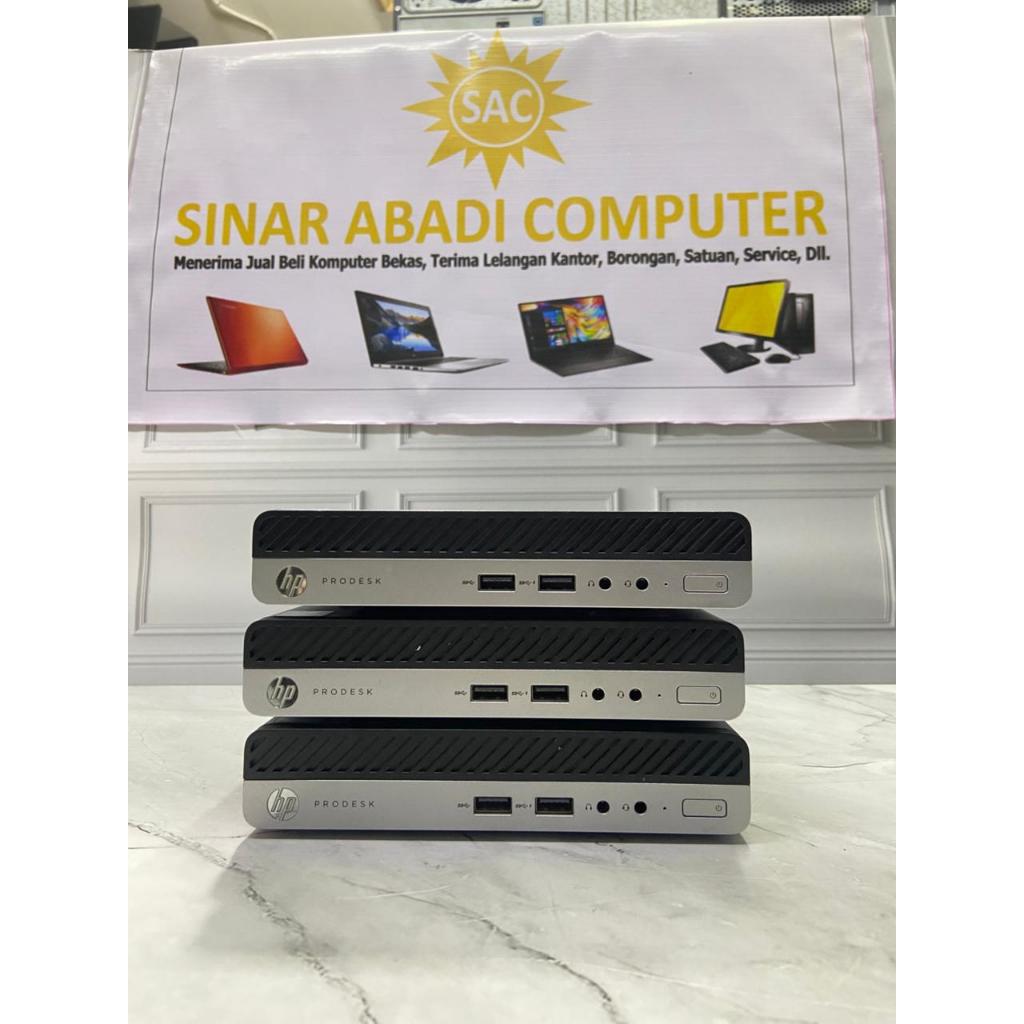 HP PRODESK 400 G4 DEKSTOP MINI PC i5 gen 8500T