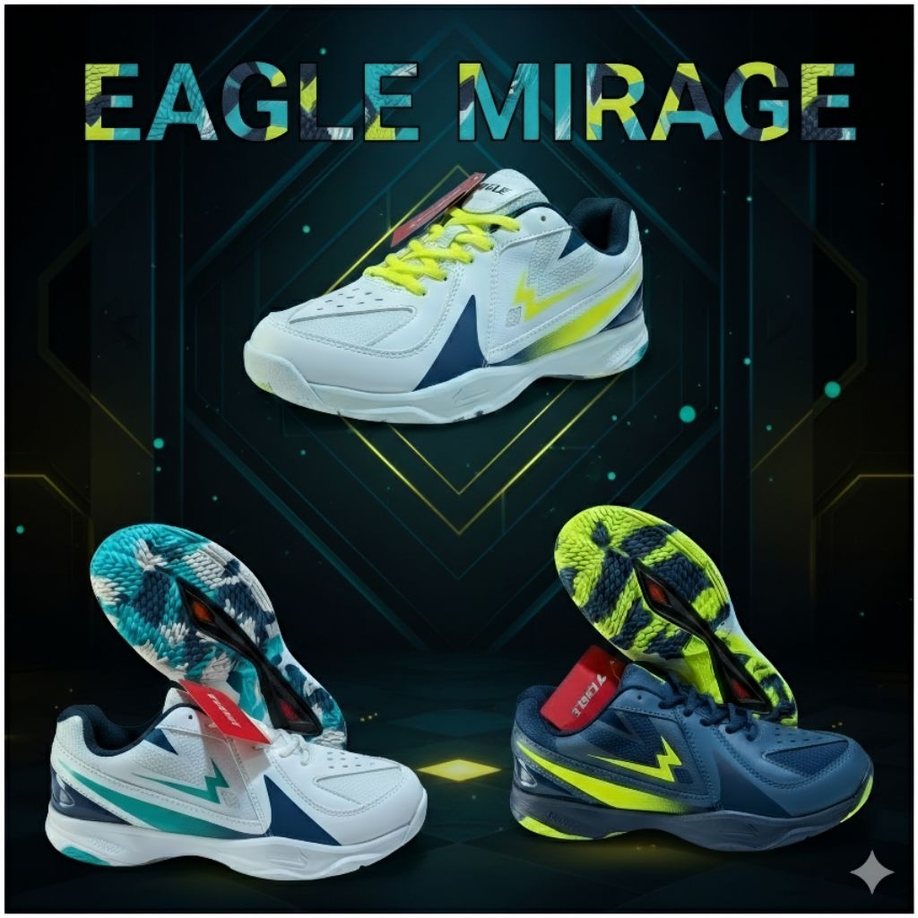 SEPATU BADMINTON BULUTANGKIS EAGLE MIRAGE
