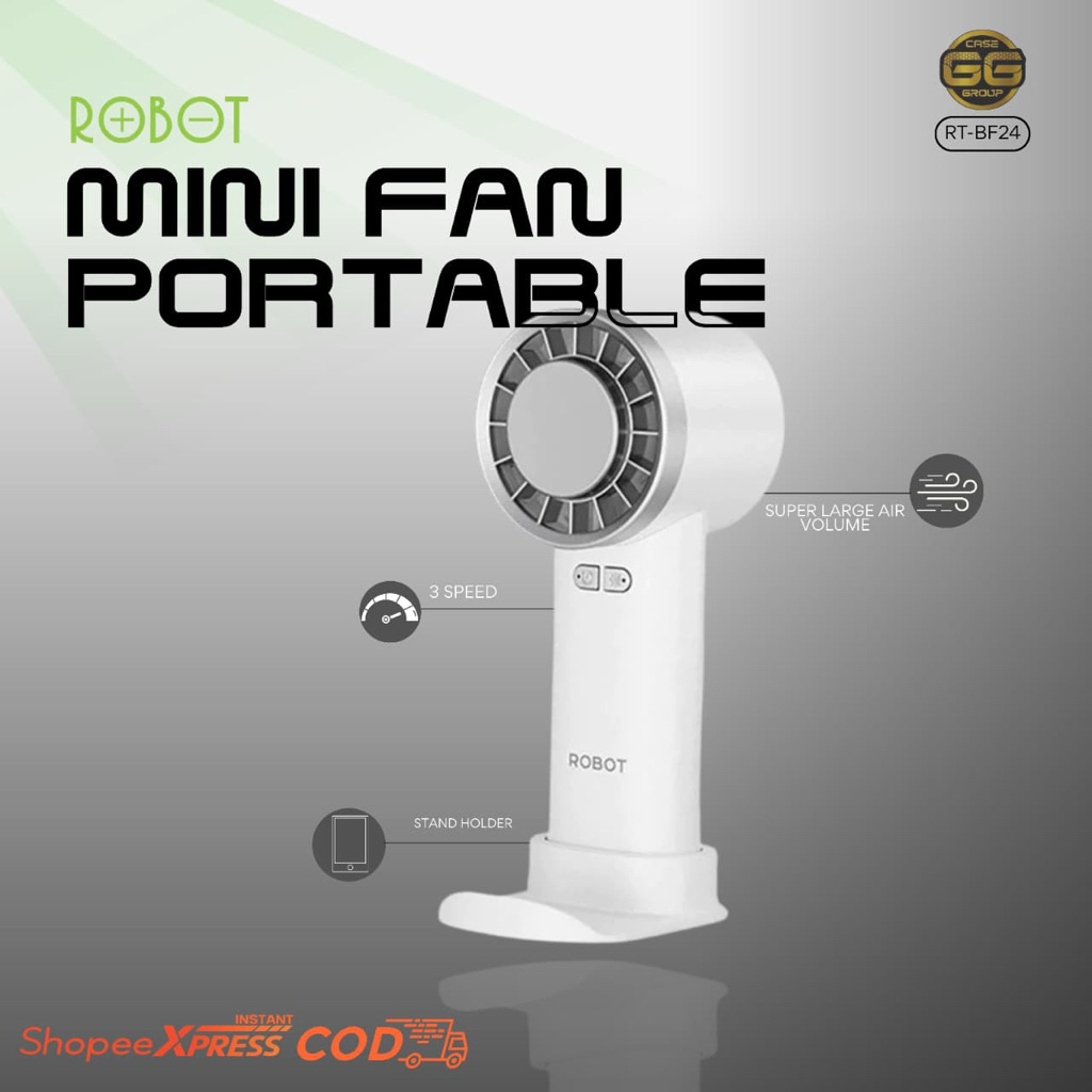 MINI FAN ROBOT RT-BF24/KIPAS MINI ROBOT