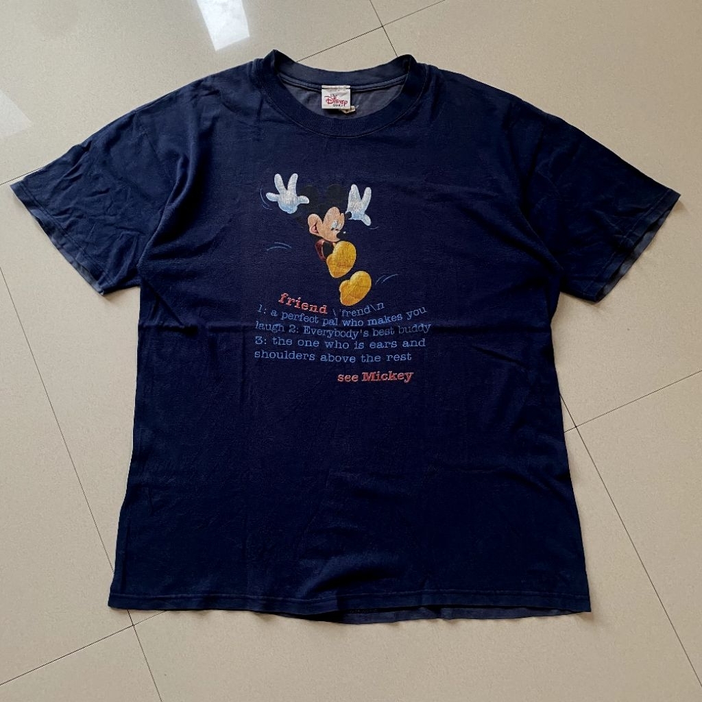 kaos mickey vintage L