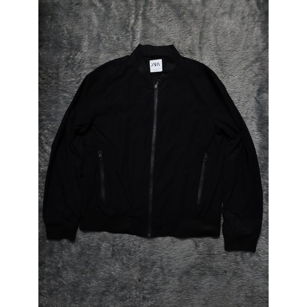 Jacket Bomber Zaraman Hitam
