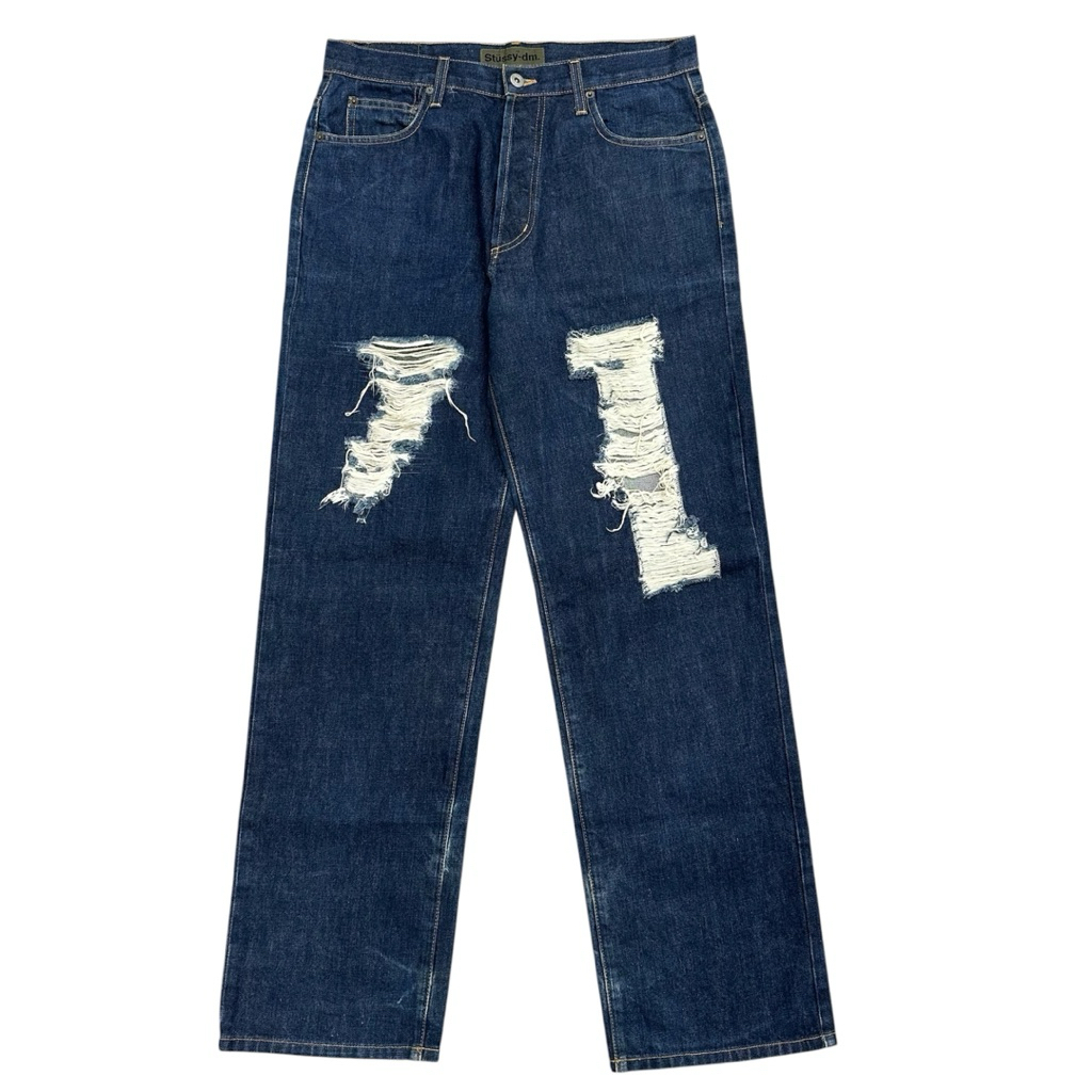 Jeans stussy vintage 90s distressed  uk 32