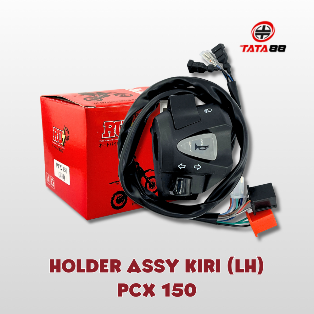 HOLDER ASSY KIRI (LH) PCX 150 - SAKLAR HOLDER HANDLE SWITCH KIRI LH PCX 150