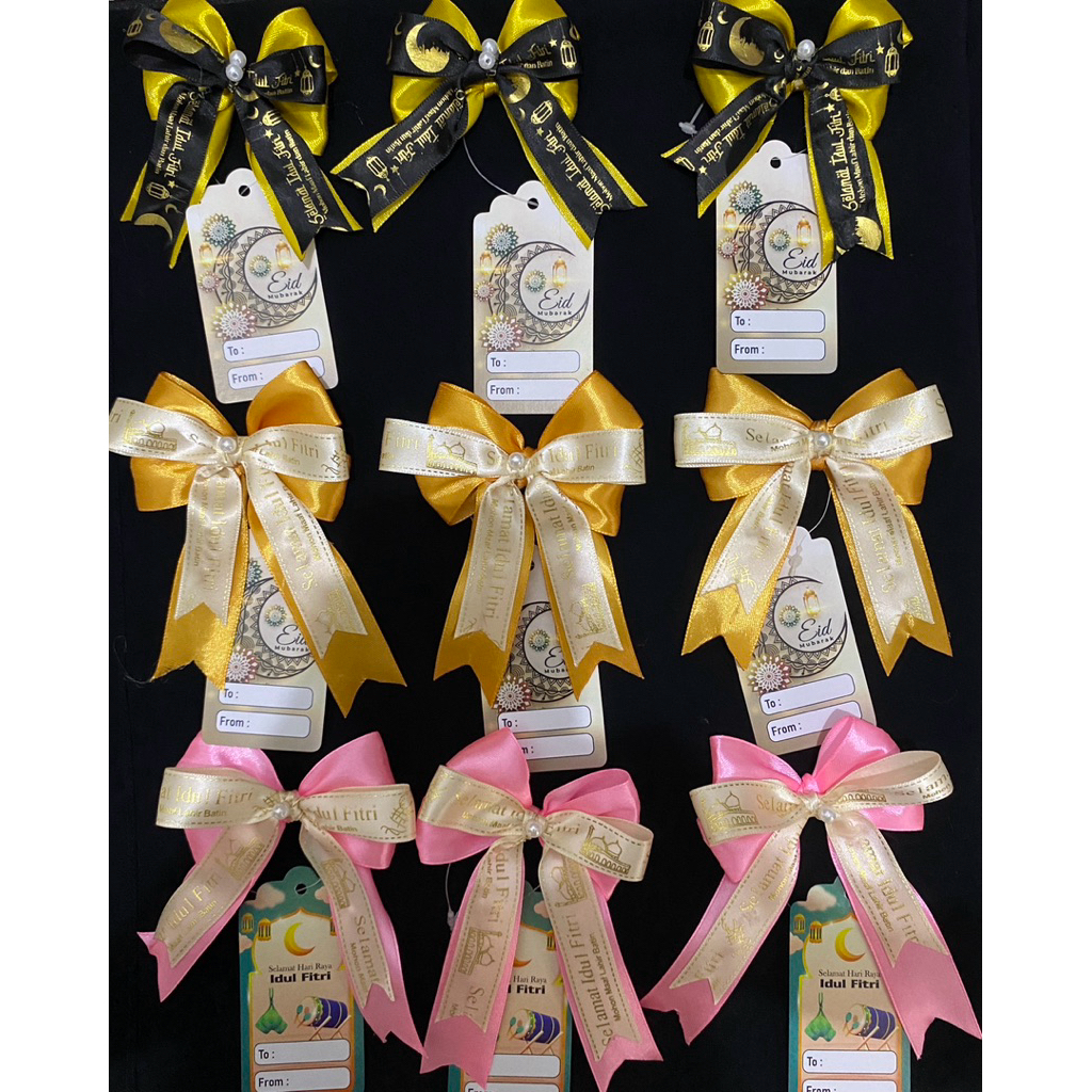 PITA LEBARAN / PITA IDULFITRI / PITA HAMPERS LEBARAN / PITA SATIN PLUS HANG TAG/ PITA JADI /PITA PAR