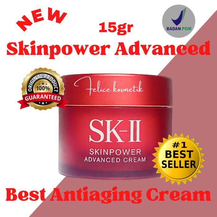SKII SK-II SK2 SK II Cream SKINPOWER ADVANCED SKIN POWER CREAM 15gr Perawatan pelembab wajah