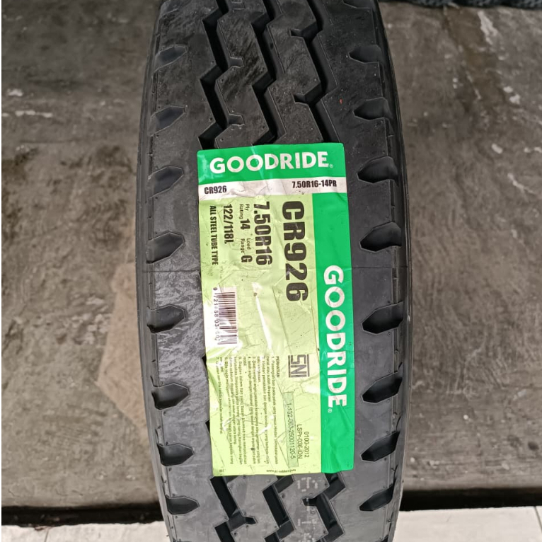 PROMO Goodride CR926 750 R16 - Ban Truk Kawat FullSet