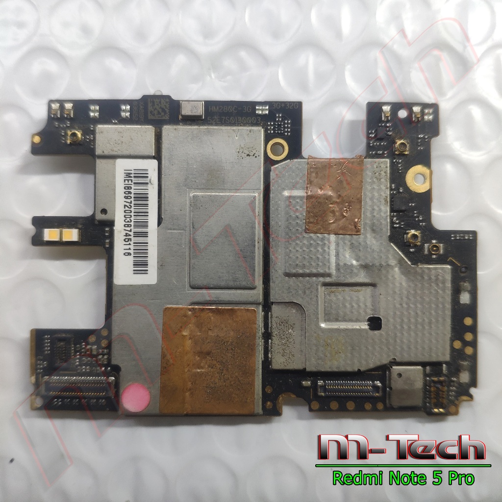 [5148] PCB Mesin Xiaomi Redmi Note 5 Pro (2018) original minus mati mulus