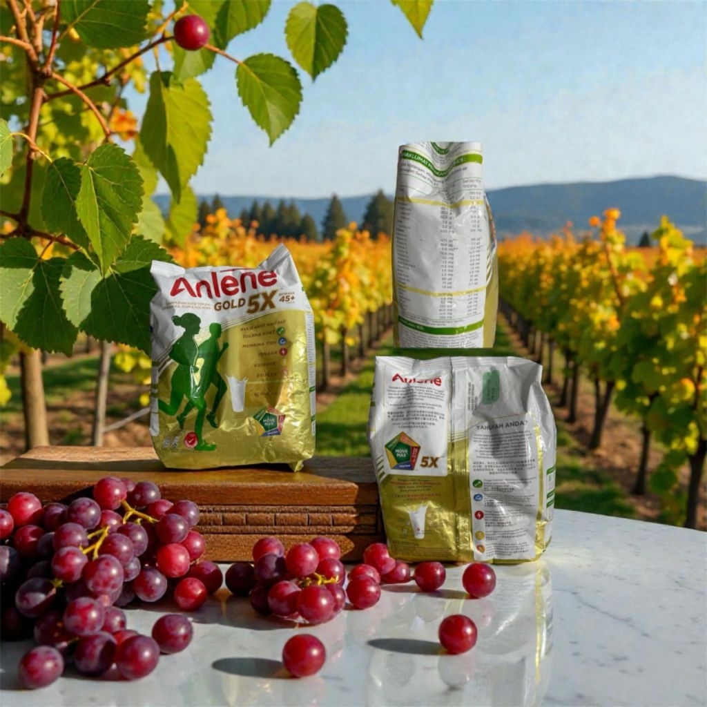 SUSU ANLENE import malaysia original 950g, tinggi kalsium,