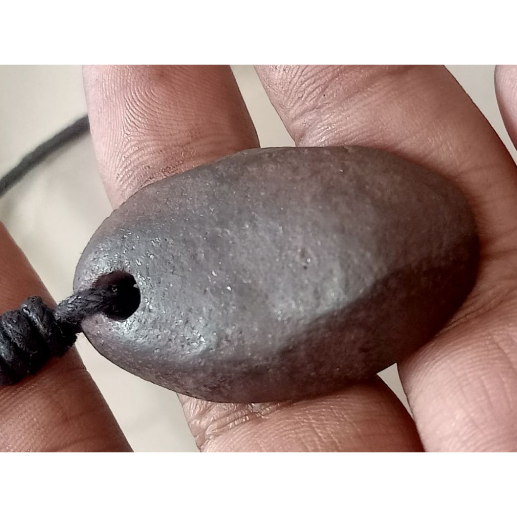 liontin batu badar besi kursani natural an