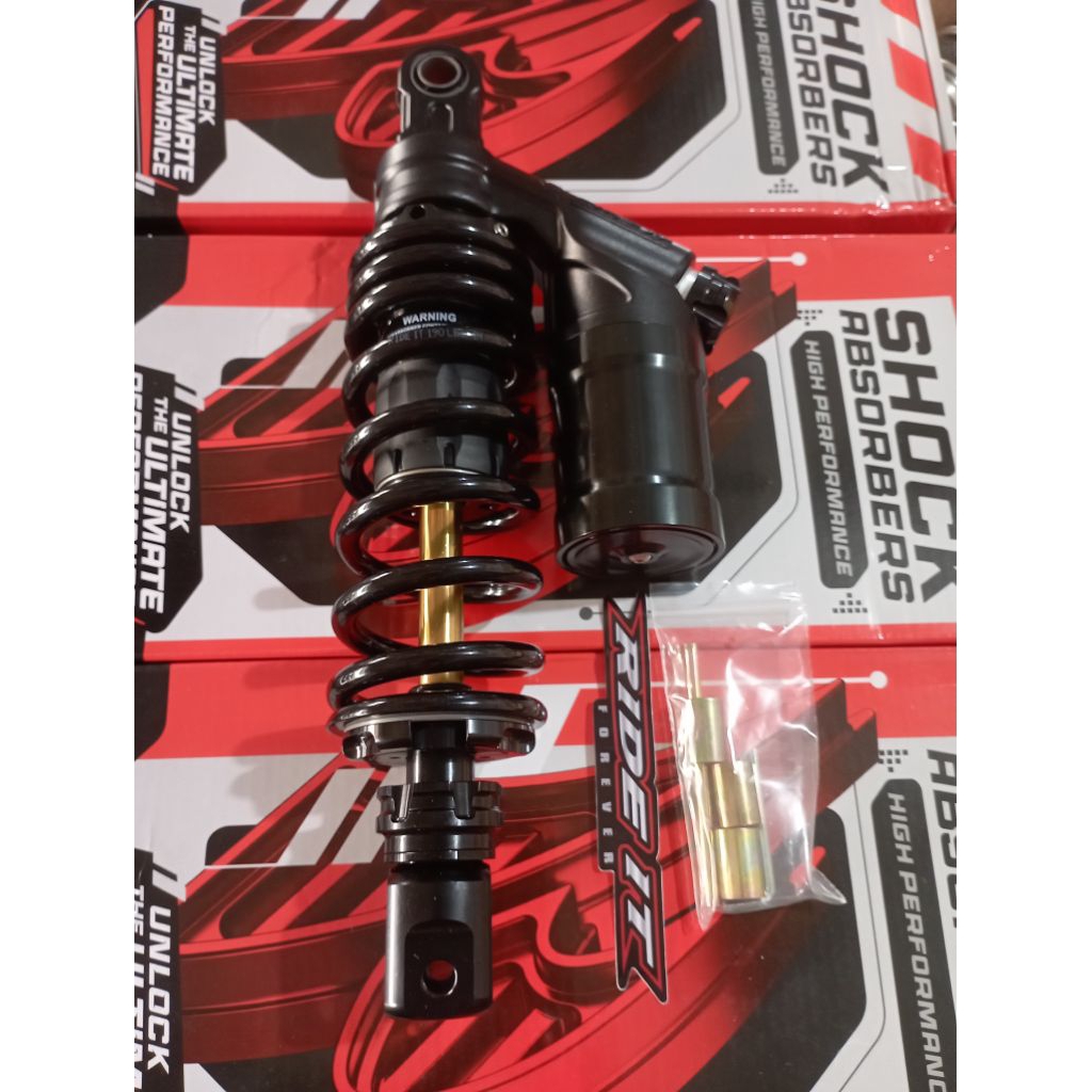 Shock Rideit 310 MM Black Gp277 Mio Beat karbu Scoopy karbuOriginal