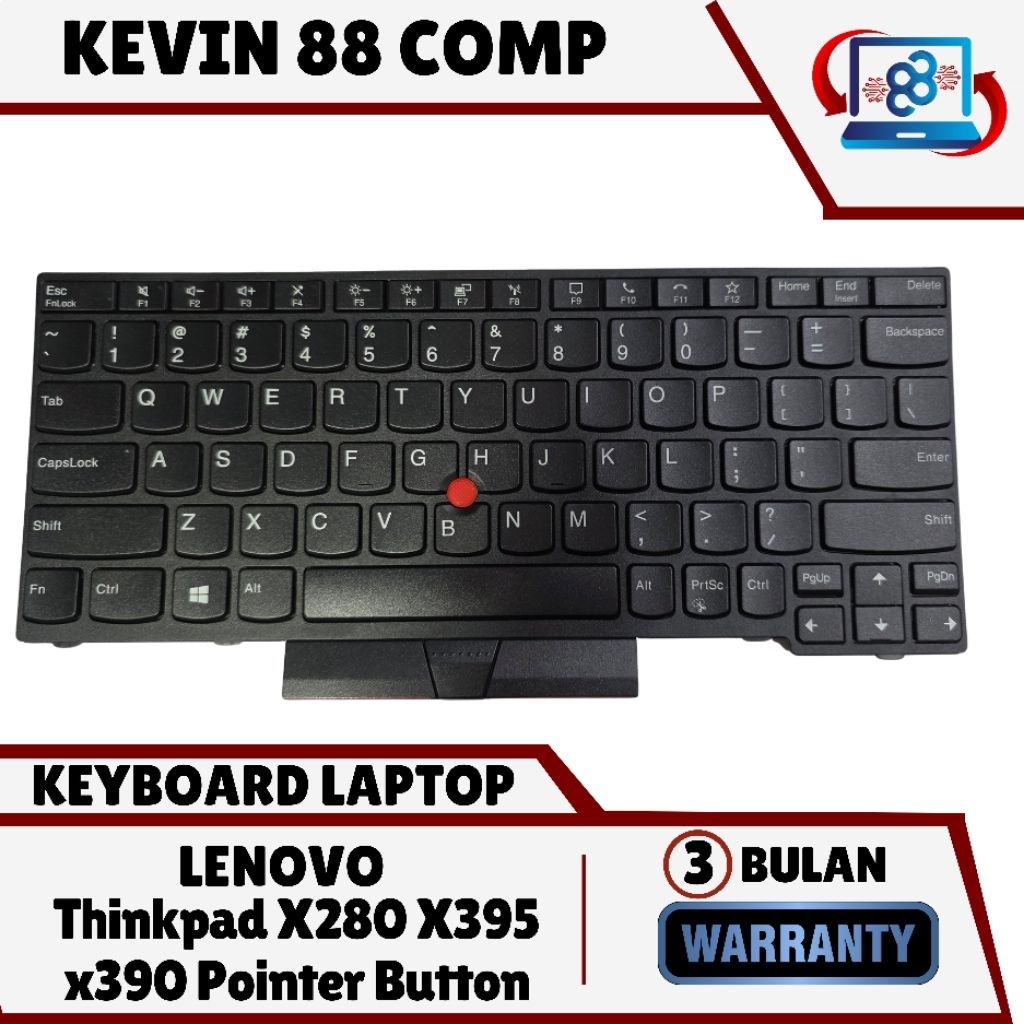 Keyboard LenovoThinkpad X280 X280 X395 x390 Type 20KF 20KE