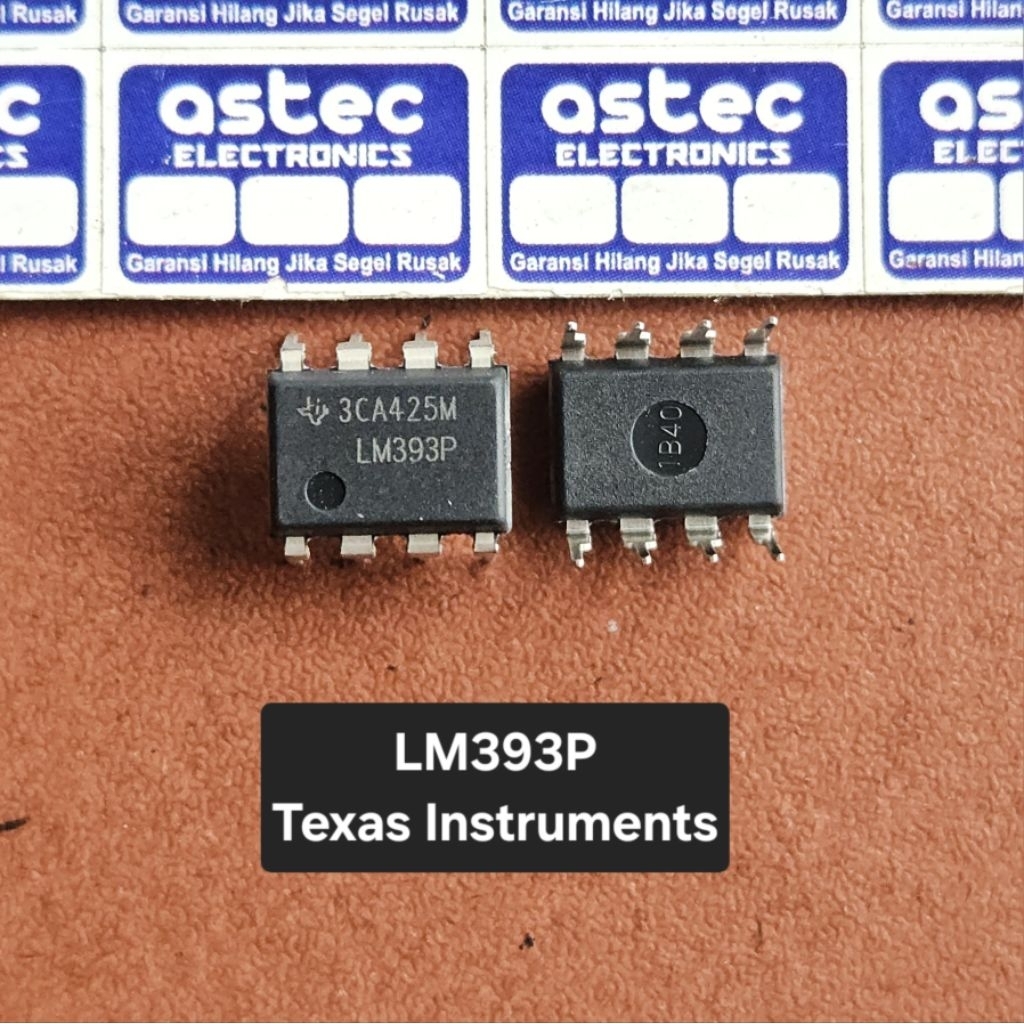 LM393 LM393P Dual Comparator Original TI