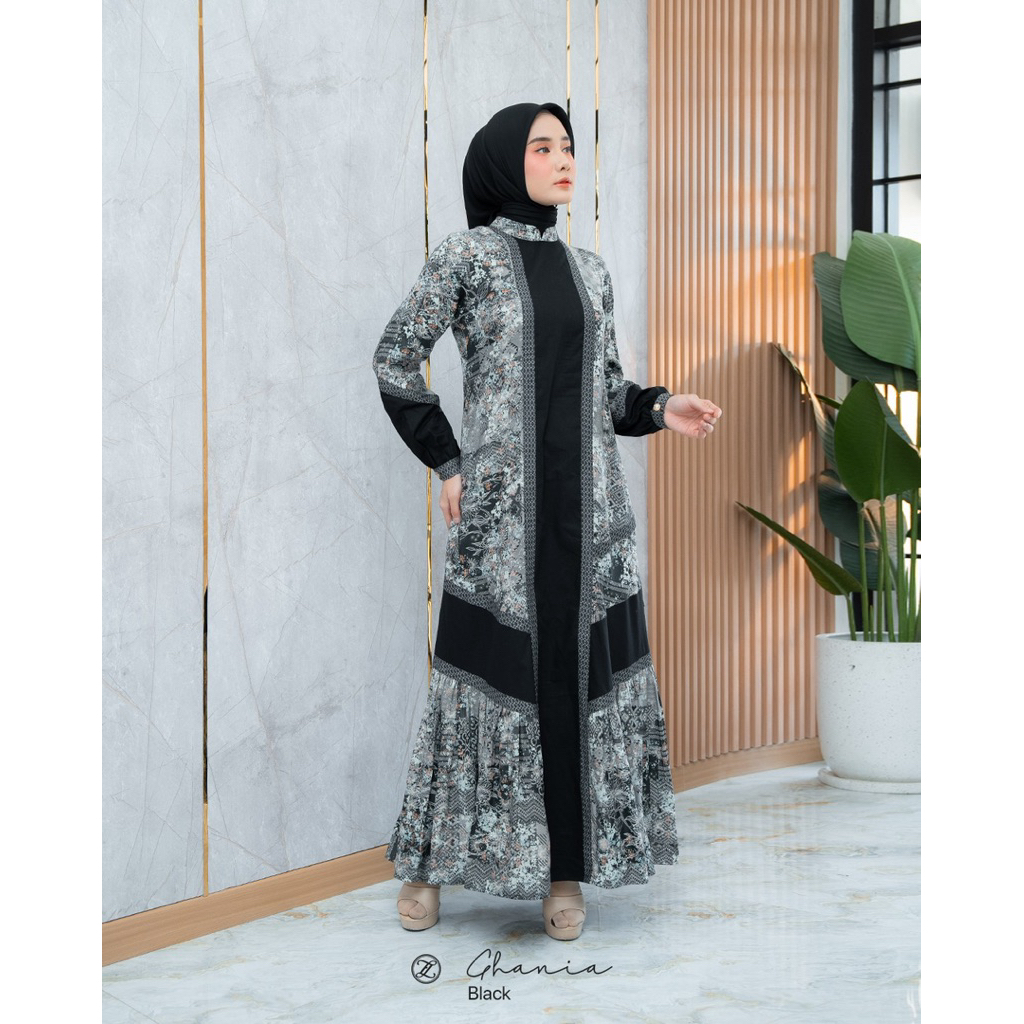 GHANIA DRESS ZALIFA ORIGINAL