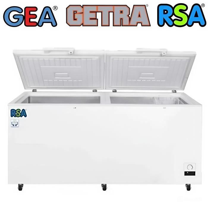 RSA CHEST FREEZER 500 LITER CF-600H CF 600 H CF 600 H FREEZER BOX LOW WATT GARANSI RESMI BEKASI