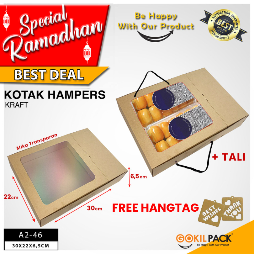 Box Catering Mika Premium UK.30x22x6.5/Box Catering Sekat/Kotak Catering - A2-46