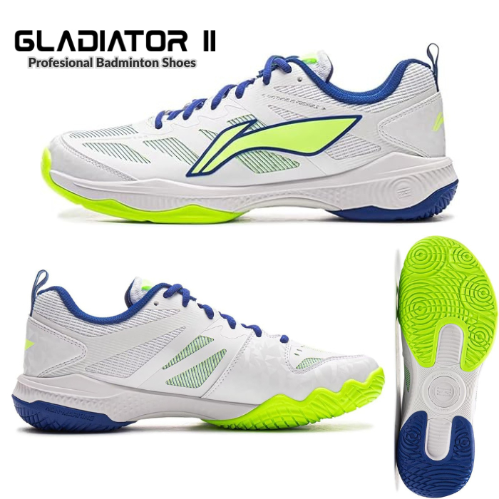 BEST SALE Lining GLADIATOR II Profesional Badminton Shoes Original LINING