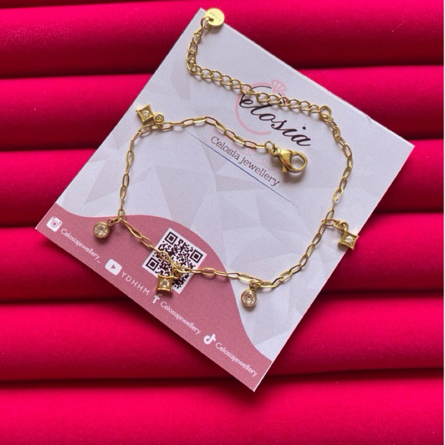 Gelang mainan Bahan Titanium Stannllise