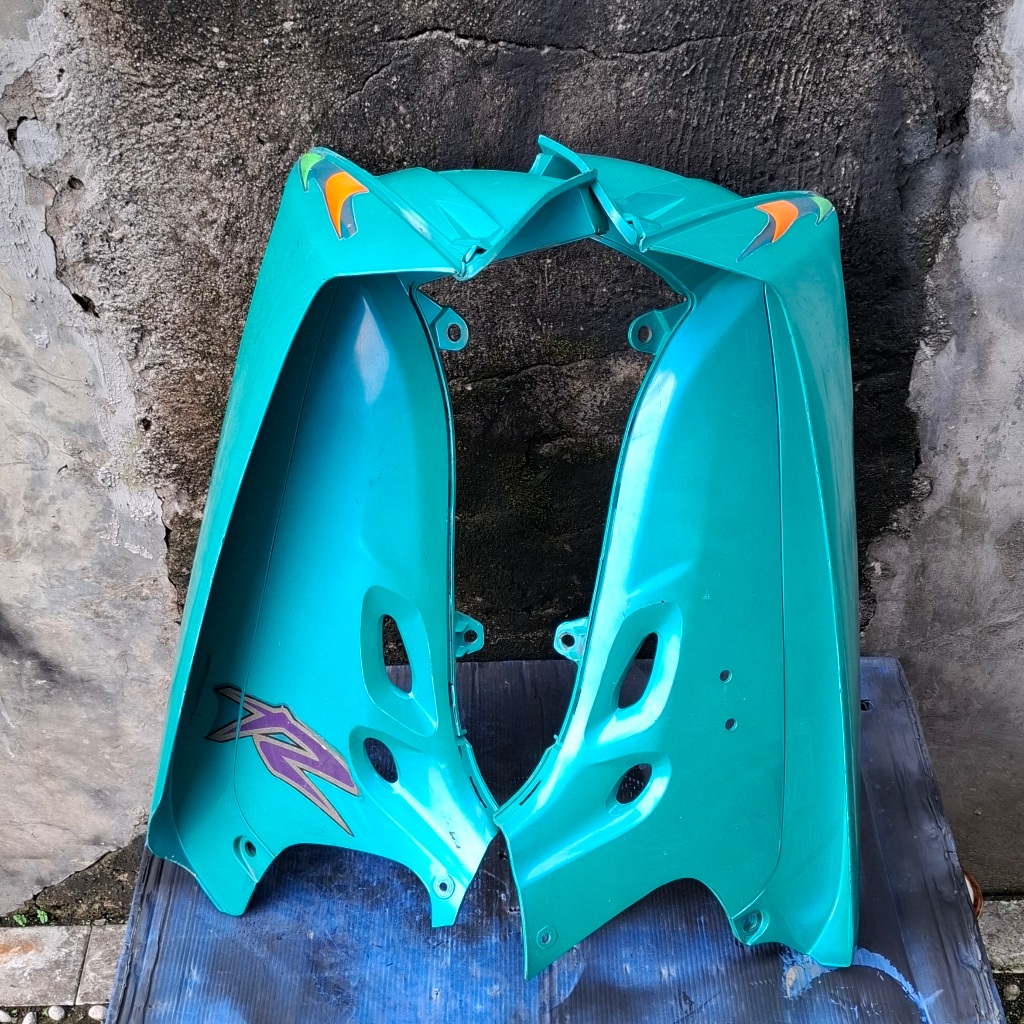 Sayap set luar dalam shogun 110 r new hijau tosca original copotan