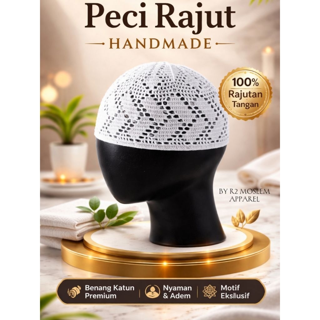 PECI RAJUT HANDMADE | PECI MOTIF | PECI YAMAN | PECI TARIM