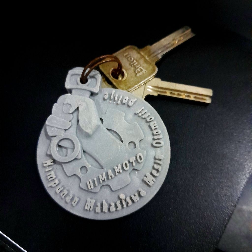 Logo HIMAMOTO POLIJE custom 3D Printing Bahan PLA